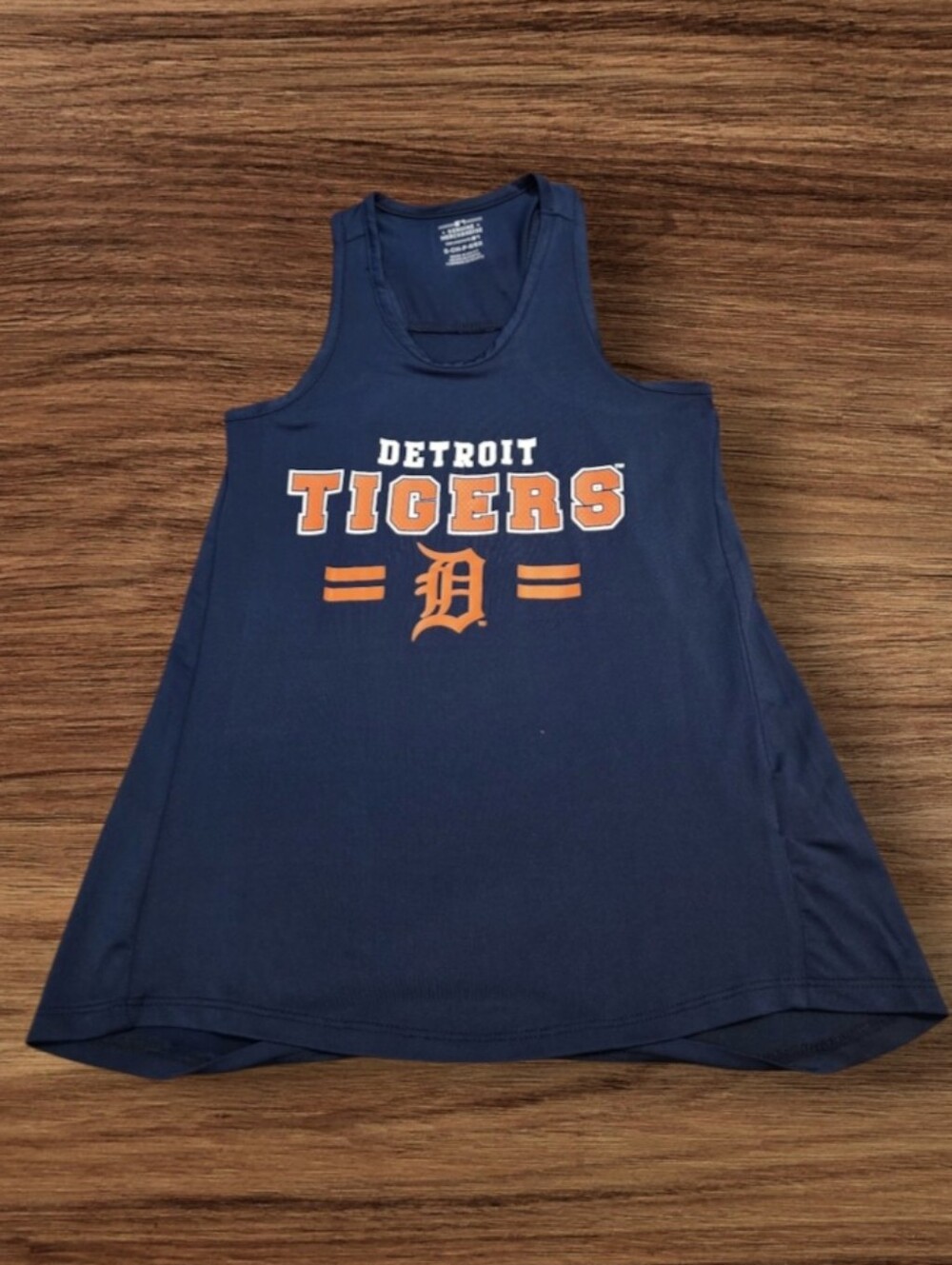 Detroit Tigers Girls' Navy Tank Top